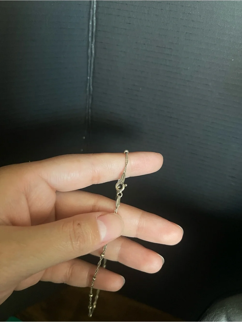Sterling silver anklet danecraft 10 inch bracelet - Picture 4 of 5